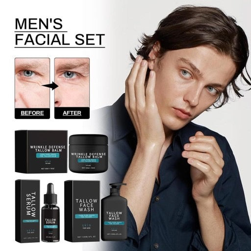 Crema facial masculina: Hidratación intensa/ Antiarrugas - Tokio Beauty Skin