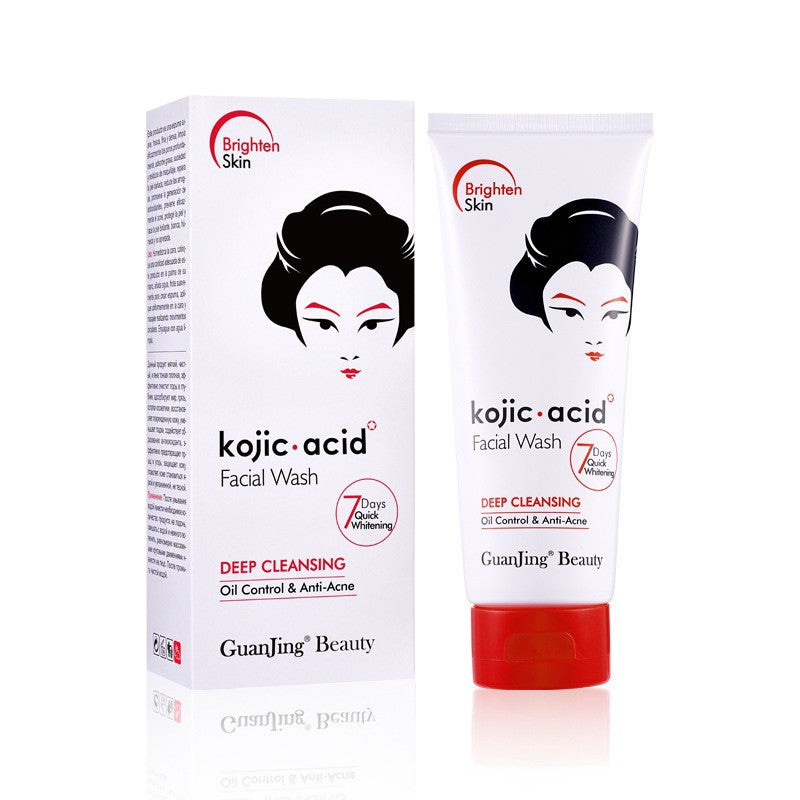 Limpiador Facial con Ácido Kojico: limpia profundamente/controla el exceso de grasa/trata el acné - Tokio Beauty Skin