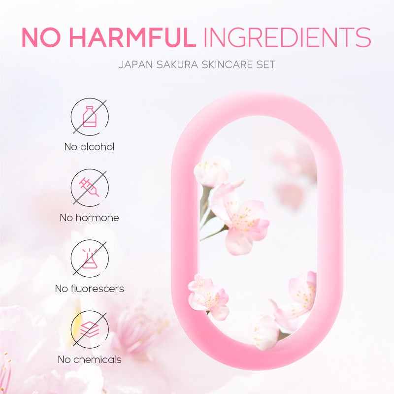 Conjunto de Skin Care Japones de Flor de Cerezo - 3 Piezas - Tokio Beauty Skin