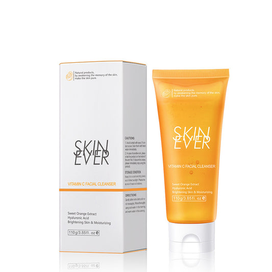 Limpiador Facial con Extracto de Naranja, Vitamina C y Ácido Hialurónico: para eliminar manchas e imperfecciones - Tokio Beauty Skin