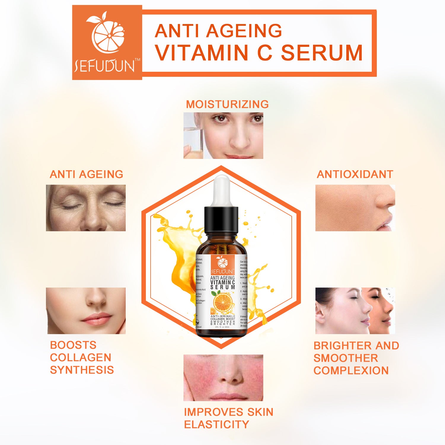 Serum Hidratante Antiedad, formulado para combatir las arrugas y líneas de expresión. - Tokio Beauty Skin