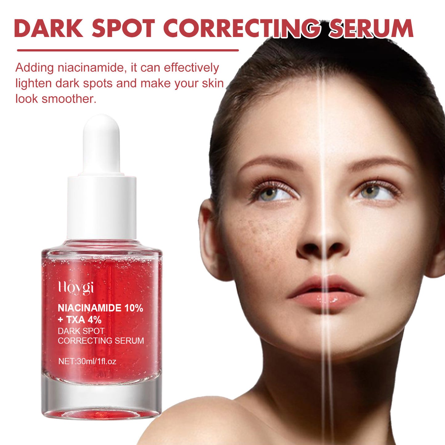 Serum Antimanchas: Elimina las Manchas Oscuras: Niacinamida, Ácido Tranexámico y Arbutina - Tokio Beauty Skin