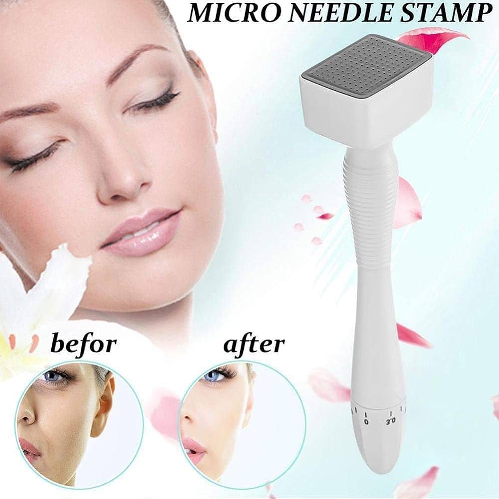 Estampa Microagujas (Derma roller stamp): Tratamiento para Marcas de Acné/Manchas en la Piel/Caída del Cabello - Tokio Beauty Skin