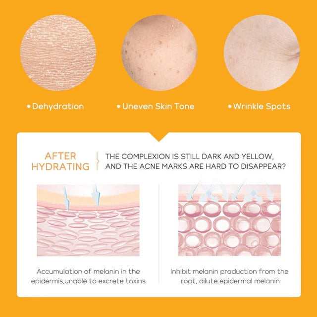 Conjunto Rutina Facial de Vitamina C para Manchas/Marcas - Tokio Beauty Skin