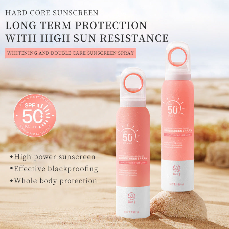 Protector Solar en Spray Japonés SPF 50 - Hidratante y Pre-base de Maquillaje