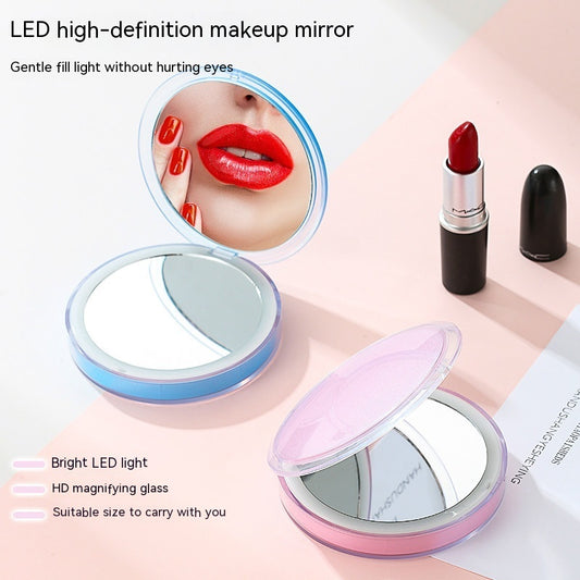 Espejo pequeño portátil con luz LED - Tokio Beauty Skin